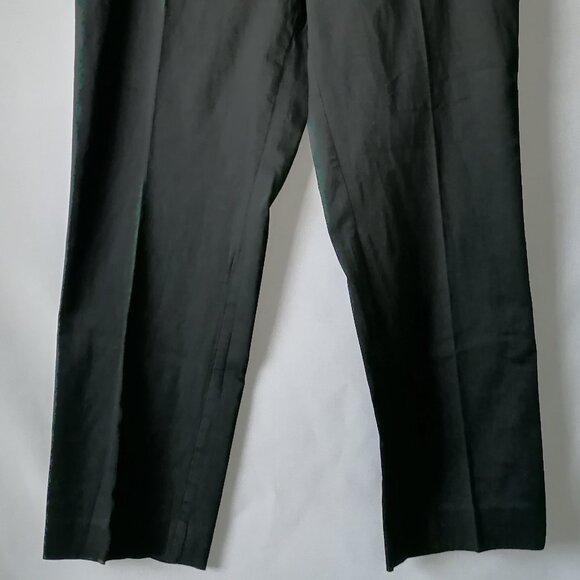 Chico's Women's Black Straight Leg Hidden Zip Formal Dress Pants Size XL/16 - Picture 3 of 6